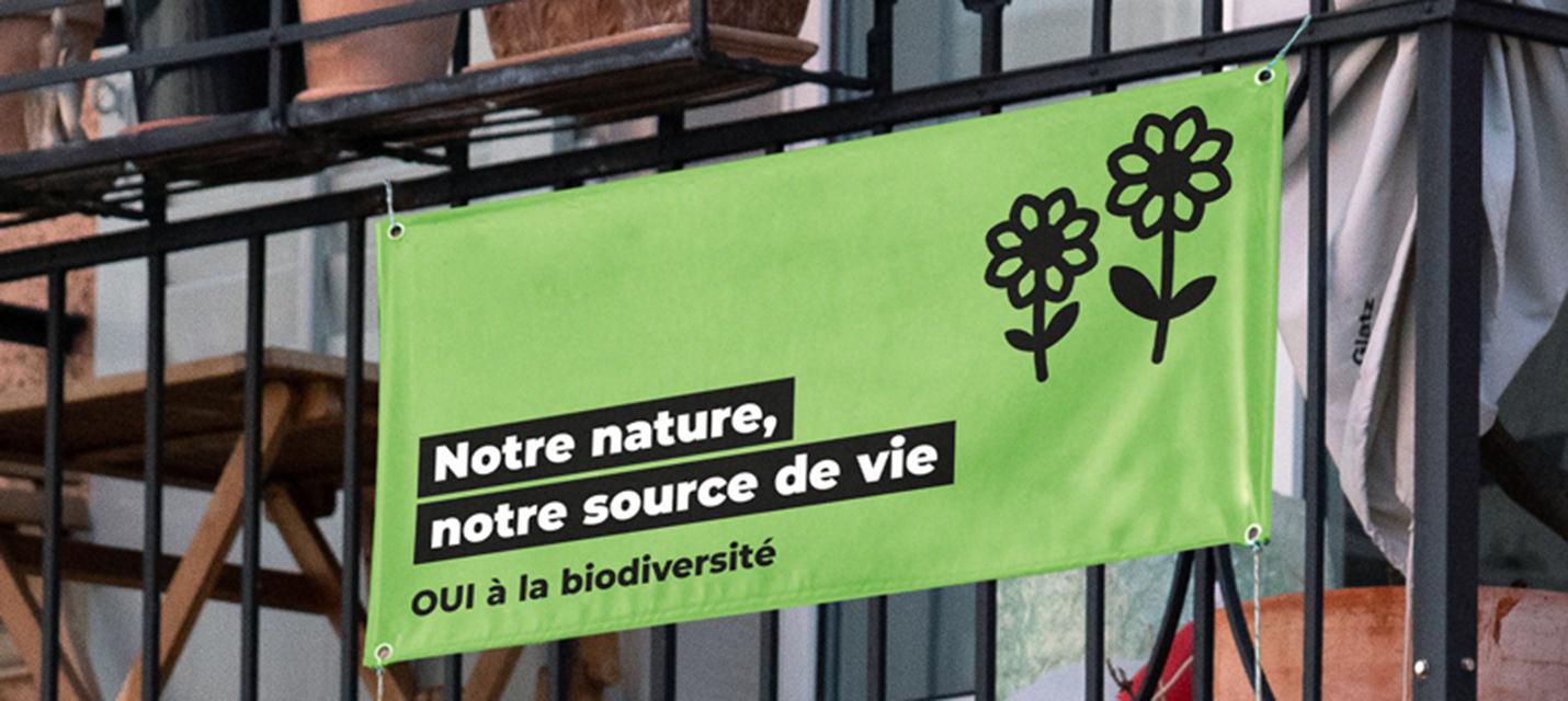 Drapeau biodiversit&eacute;