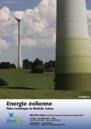 Energie &eacute;olienne &ndash; Fiche technique