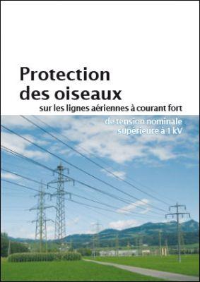 Protection des oiseaux sur les lignes a&eacute;riennes &agrave; courant fort
